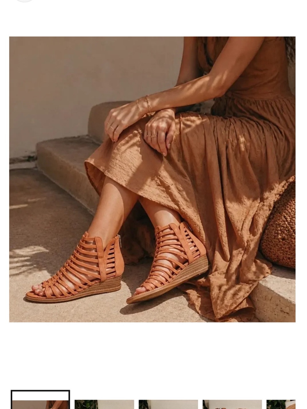 Vince Camuto Revey Gladiator Wedge - 8.5